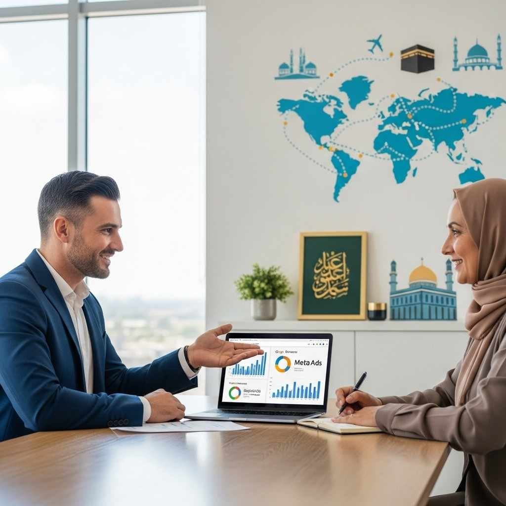 Google & Meta Ads for Haj and Umrah Travel Agencies