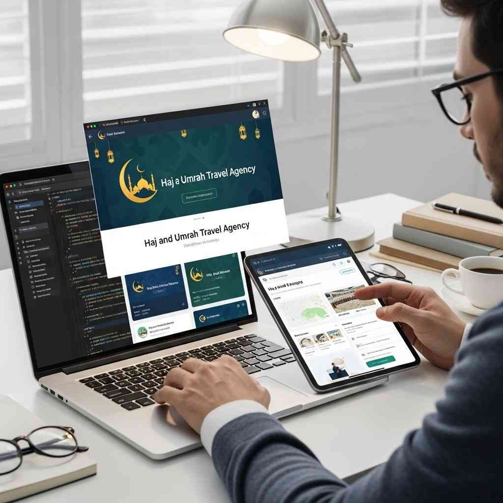 App & Website Development for Haj and Umrah Travel Agencies